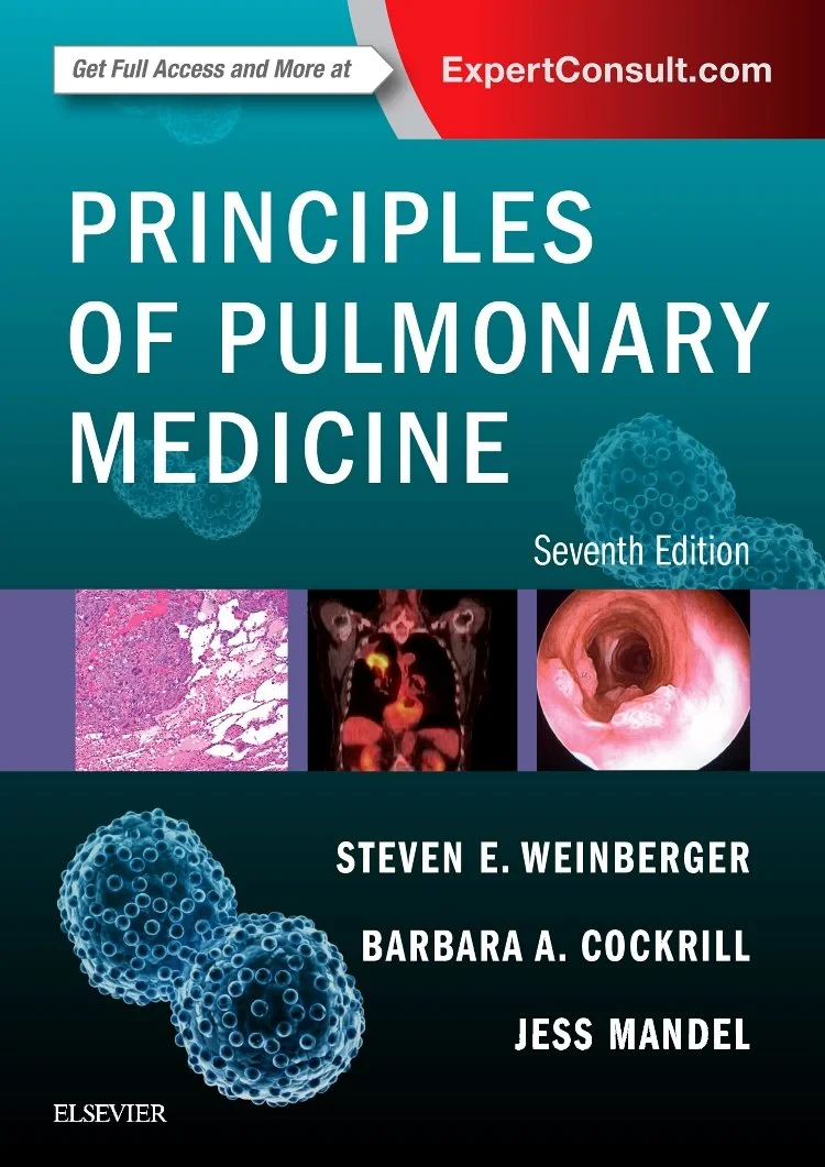 Coperta cărții "Principles of Pulmonary Medicine, 7e" de Steven E. Weinberger MD MACP FRCP, Barbara A. Cockrill MD, Jess Mandel MD FACP