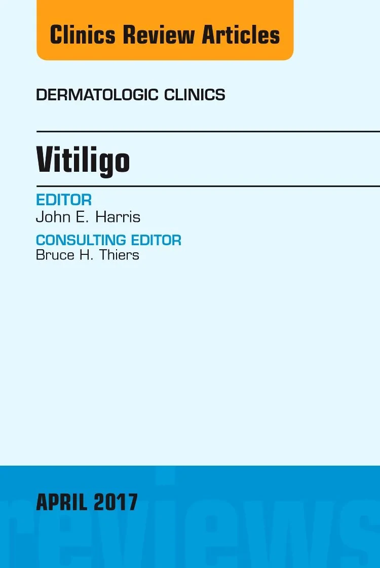 Coperta cărții "Vitiligo, An Issue of Dermatologic Clinics, Volume 35-2" de Harris
