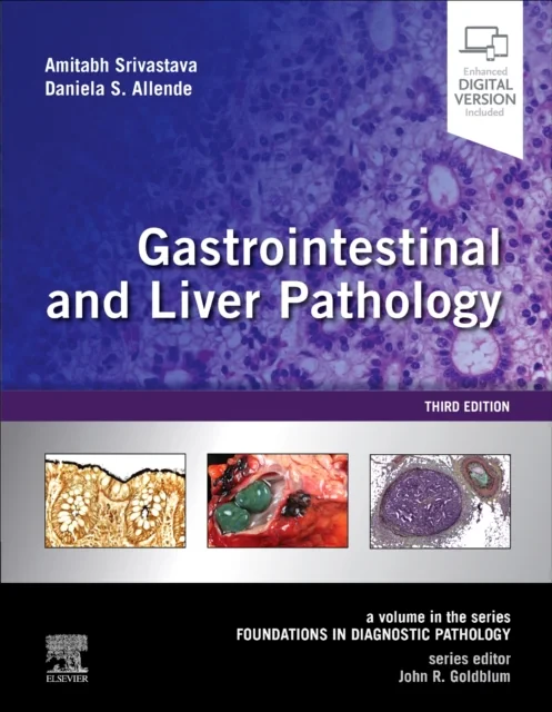 Coperta cărții "Gastrointestinal and Liver Pathology" de Amitabh Srivastava, Daniela S. Allende John R. Goldblum