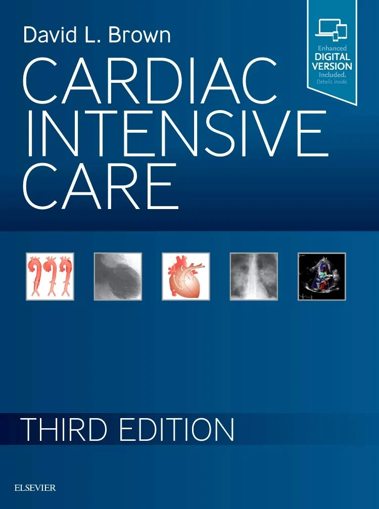 Coperta cărții "Cardiac Intensive Care, 3e" de David L. Brown