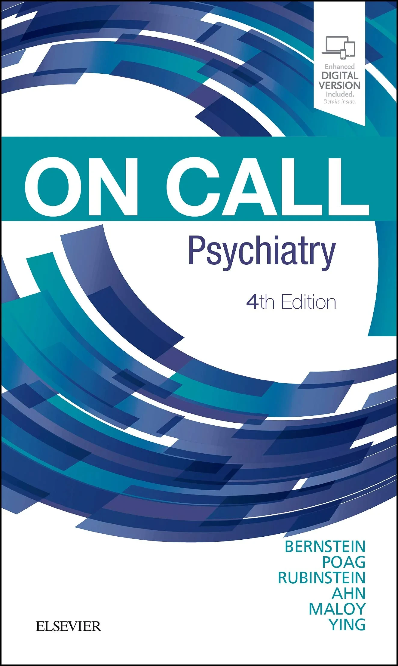 Coperta cărții "On Call Psychiatry: On Call Series" de Carol A. Bernstein, Molly E. Poag, Mort Rubinstein