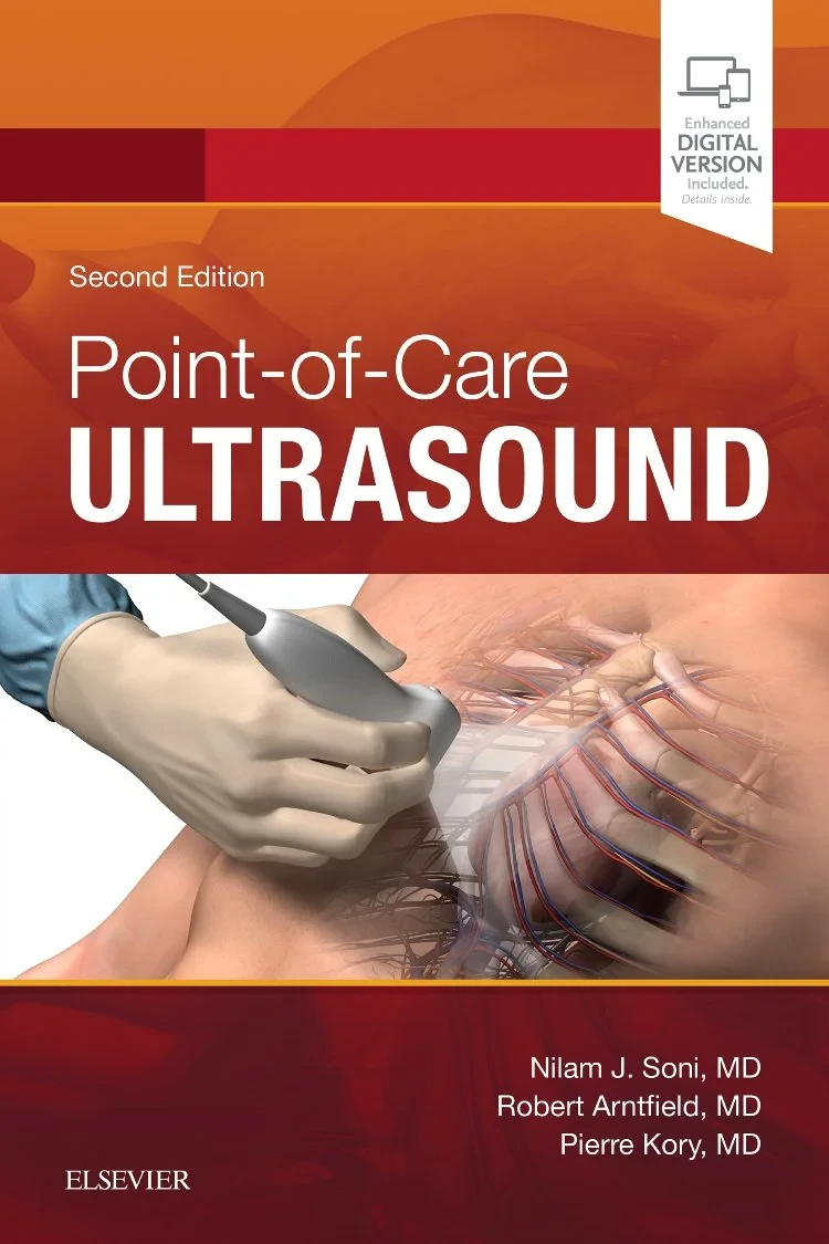 Coperta cărții "Point of Care Ultrasound, 2e" de Nilam J Soni, Robert Arntfield, Pierre Kory
