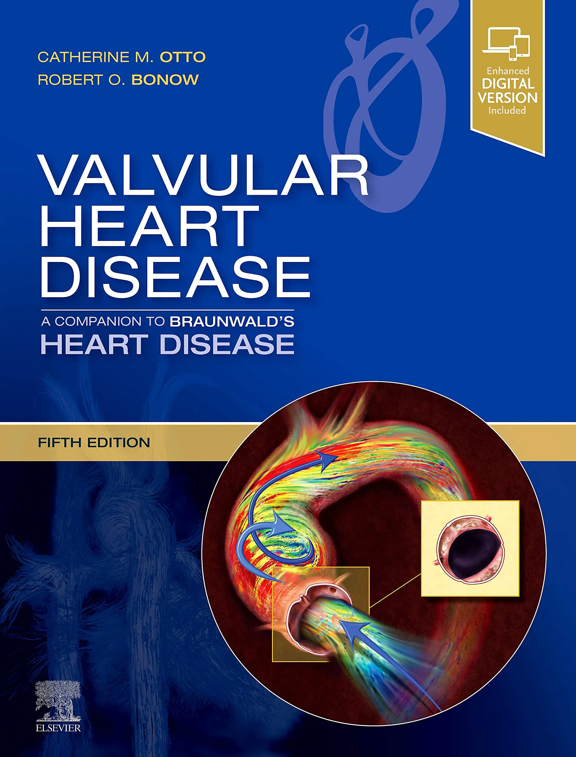 Coperta cărții "Valvular Heart Disease: A Companion to Braunwald’s Heart Disease: Expert Consult - Online and Print" de Catherine M. Otto MD, Robert O. Bonow MD MS