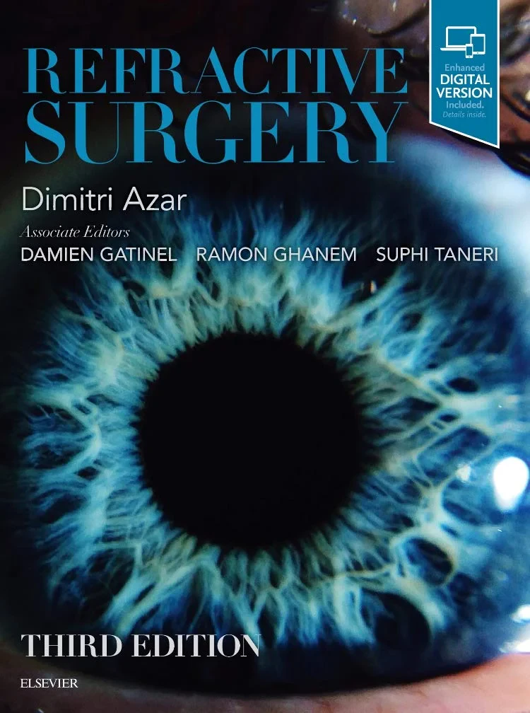 Coperta cărții "Refractive Surgery, 3e" de Dimitri T. Aza