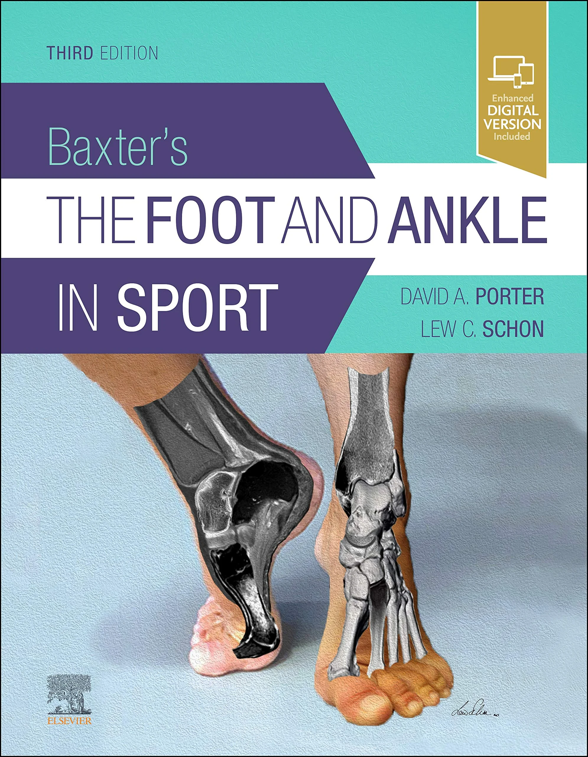 Coperta cărții "Baxter’s The Foot And Ankle In Sport, 3rd Edition" de Lew C. Schon, David A. Porter