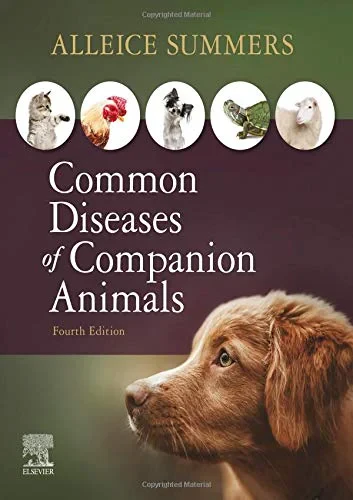 Coperta cărții "Common Diseases of Companion Animals, 4e" de Alleice Summers