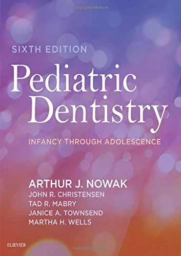 Coperta cărții "Pediatric Dentistry: Infancy through Adolescence, 6e" de Arthur Nowak DMD, John R. Christensen, Tad R. Mabry, Janice Alisa Townsend