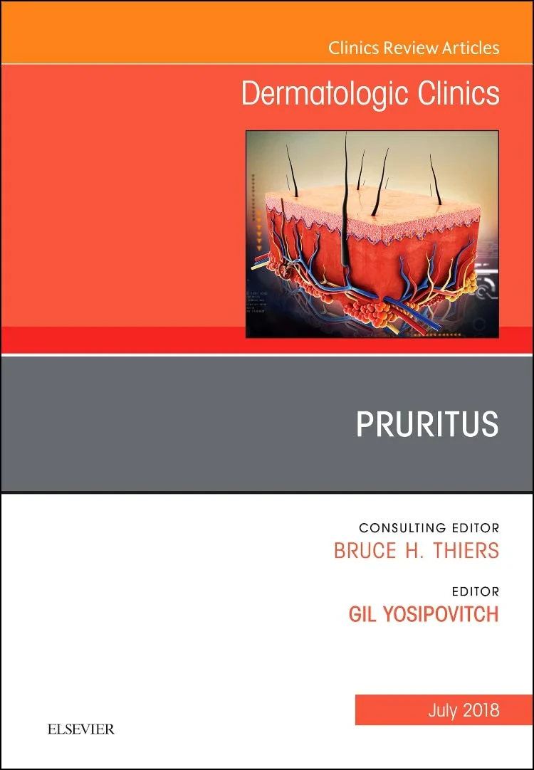 Coperta cărții "Pruritus, An Issue of Dermatologic Clinics, Volume 36-3" de Yosipovitch