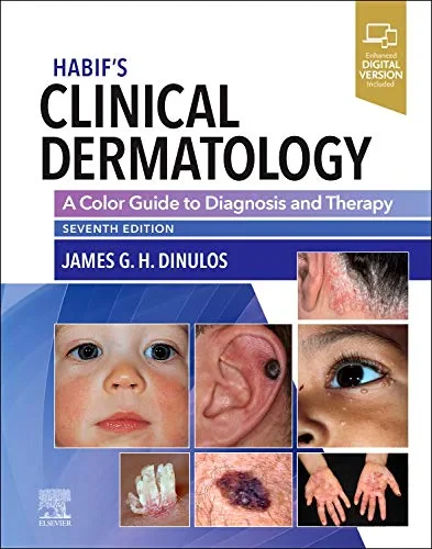 Coperta cărții "Habif’s Clinical Dermatology: A Color Guide to Diagnosis and Therapy" de James G. H. Dinulos MD