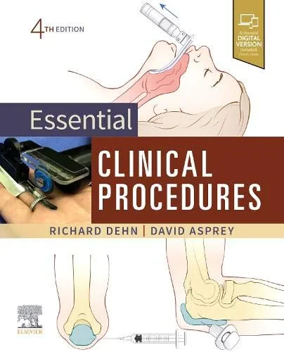 Coperta cărții "Essential Clinical Procedures: Expert Consult - Online and Print" de Richard W. Dehn, David P. Asprey