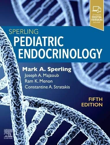 Coperta cărții "Sperling Pediatric Endocrinology" de Mark A. Sperling MD