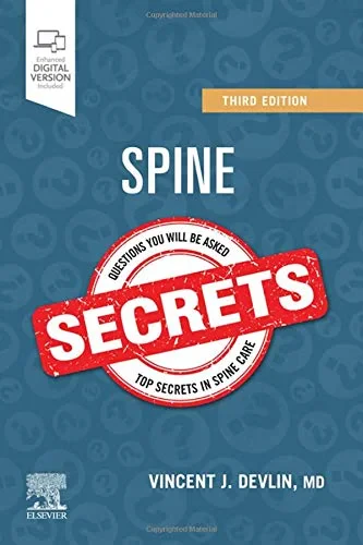 Coperta cărții "Spine Secrets" de Vincent J. Devlin MD