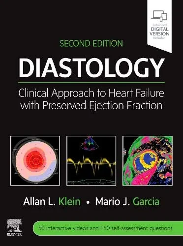 Coperta cărții "Diastology: Clinical Approach to Heart Failure with Preserved Ejection Fraction" de Allan L. Klein MD, Mario J. Garcia MD FACC