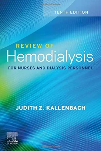 Coperta cărții "Review of Hemodialysis for Nurses and Dialysis Personnel" de Judith Z. Kallenbach MSN RN CNN