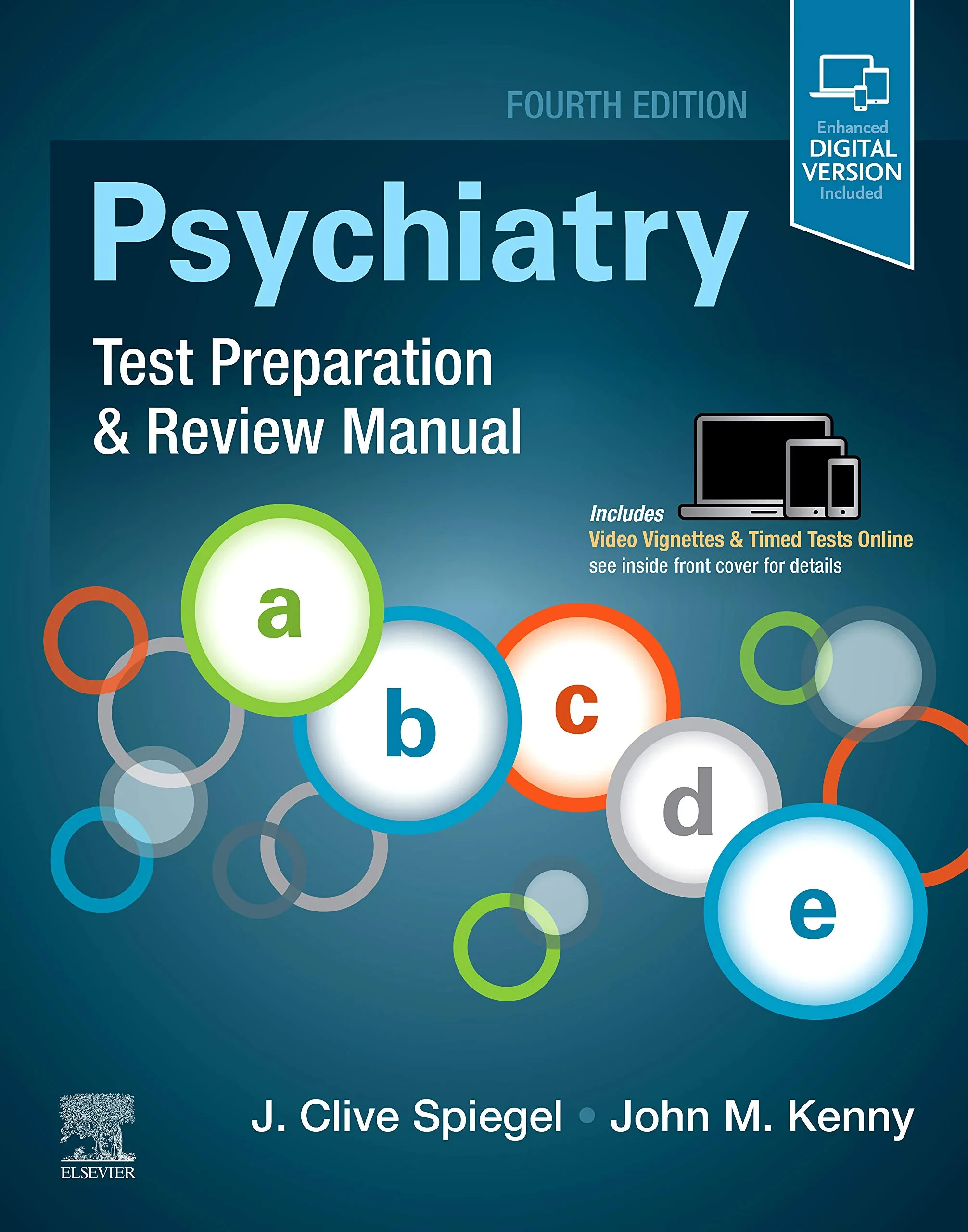 Coperta cărții "Psychiatry Test Preparation and Review Manual " de J Clive Spiegel, John M. Kenny