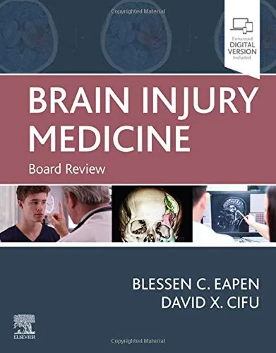 Coperta cărții "Brain Injury Medicine: Board Review" de David X. Cifu, Blessen C. Eapen