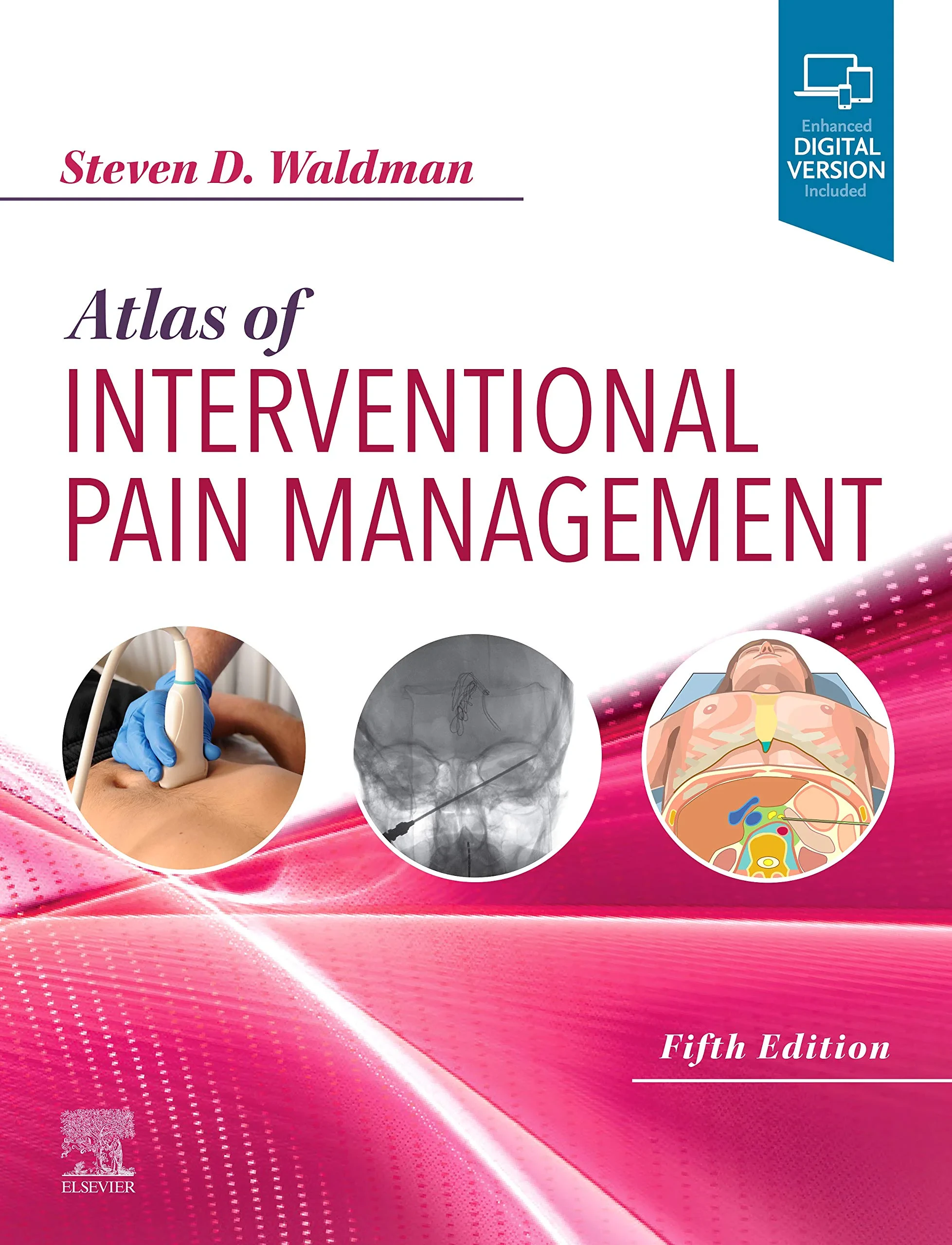 Coperta cărții "Atlas of Interventional Pain Management" de Steven D. Waldman MD JD