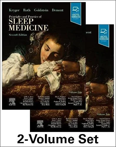 Coperta cărții "Principles and Practice of Sleep Medicine - 2 Volume Set" de Meir H. Kryger MD. FRCPC