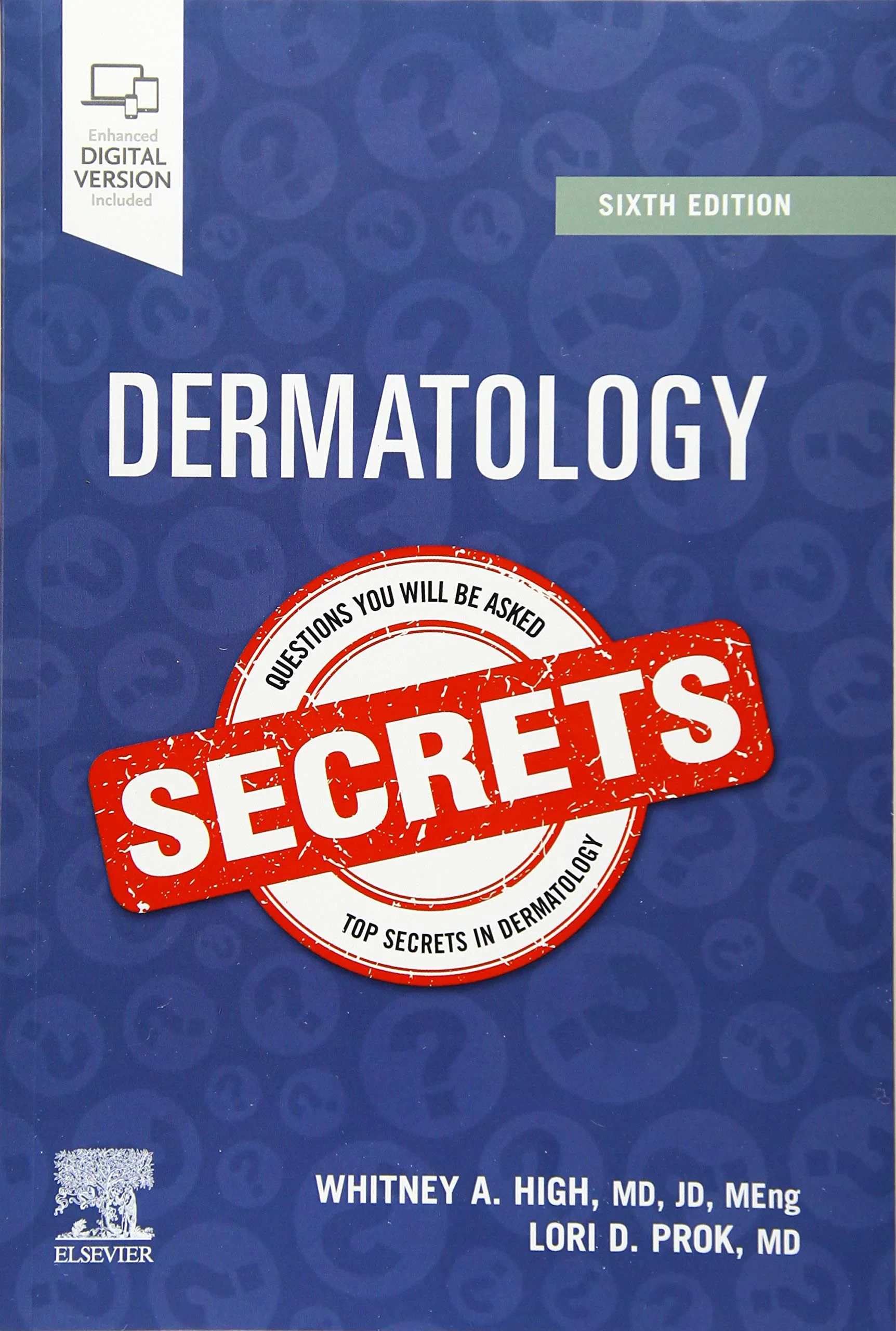 Coperta cărții "Dermatology Secrets" de Lori D. Prok, Whitney A. High