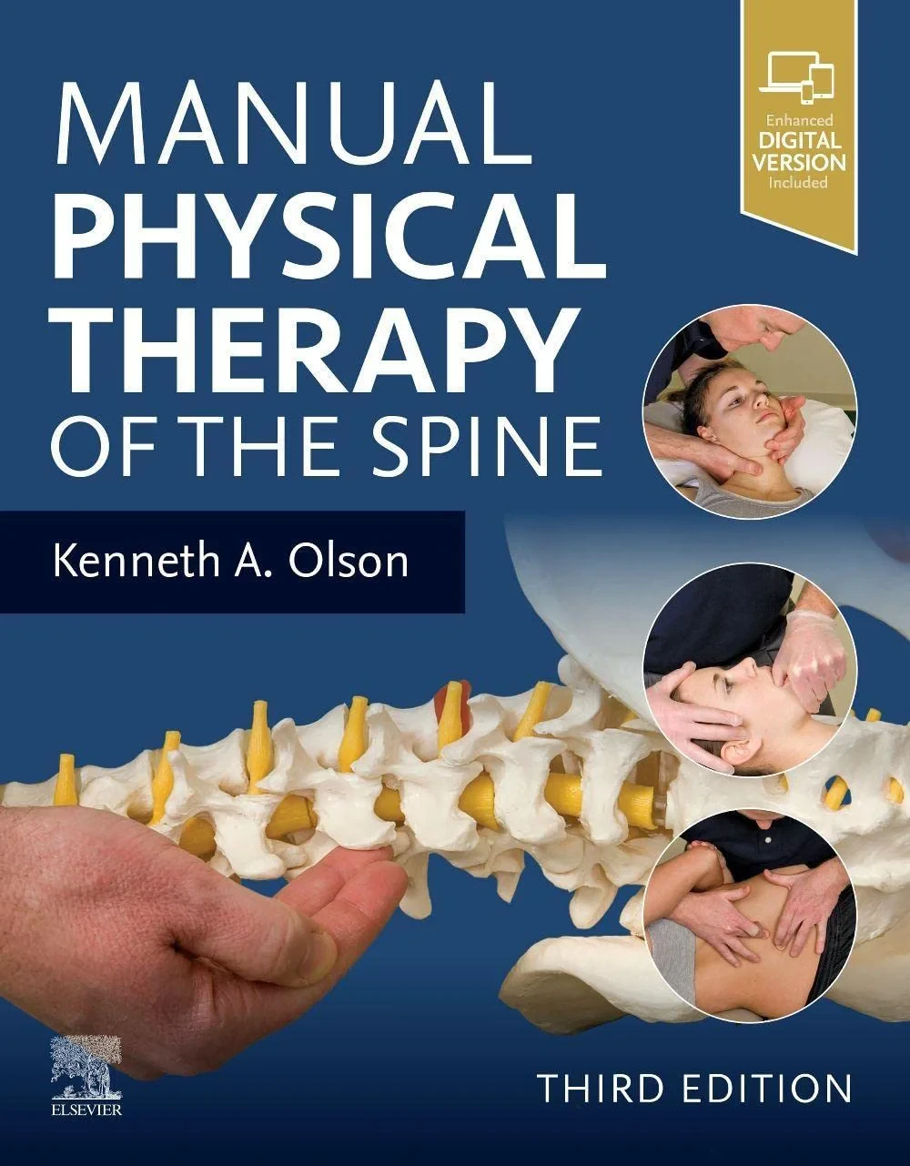 Coperta cărții "Manual Physical Therapy of the Spine" de Kenneth A. Olson