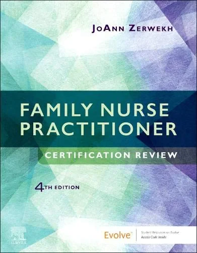 Coperta cărții "Family Nurse Practitioner Certification Review" de JoAnn Zerwekh MSN EdD RN