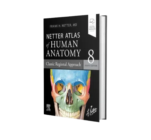 Coperta cărții "Atlas Netter. Netter Atlas of Human Anatomy: Classic Regional Approach" de Netter