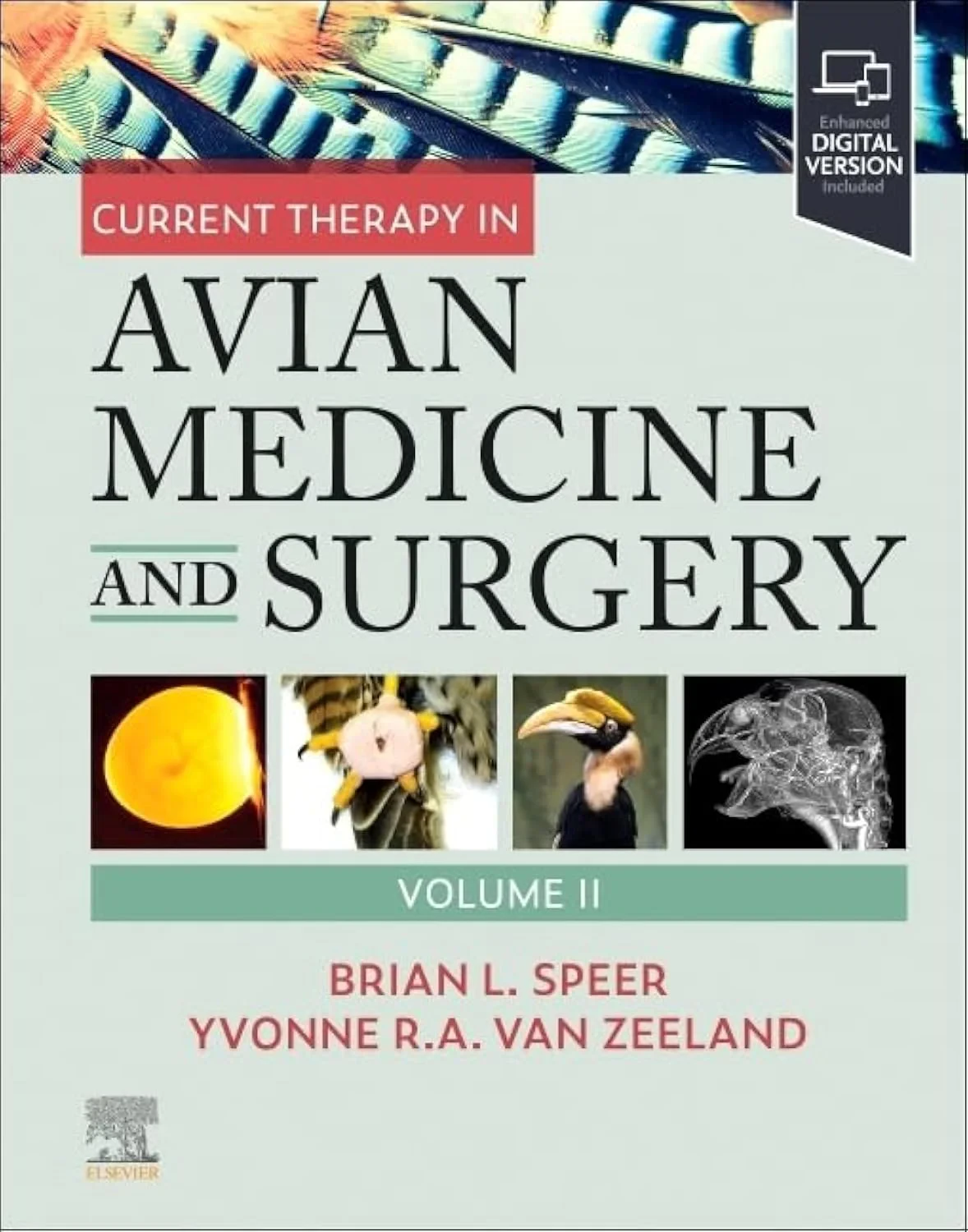 Coperta cărții "Current Therapy in Avian Medicine and Surgery Volume II" de Brian Speer, Yvonne R.A. van Zeeland