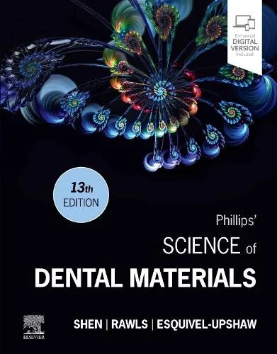 Coperta cărții "Phillips' Science of Dental Materials" de Chiayi Shen, H. Ralph Rawls, Josephine F. Esquivel-Upshaw
