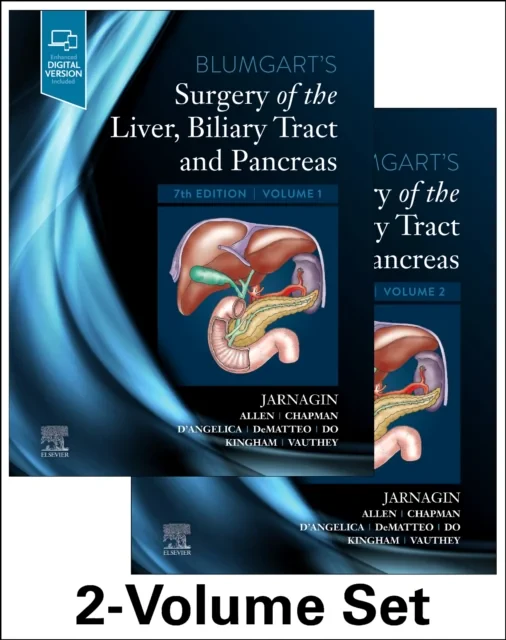 Coperta cărții "Blumgart’s Surgery of the Liver, Biliary Tract and Pancreas, 2-Volume Set" de William R. Jarnagin