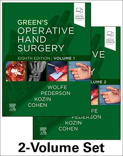 Coperta cărții "Green's Operative Hand Surgery: 2-Volume Set" de Scott W. Wolfe MD (Author), William C. Pederson MD (Author), Scott H. Kozin MD (Author), Mark S Cohen MD (Author)