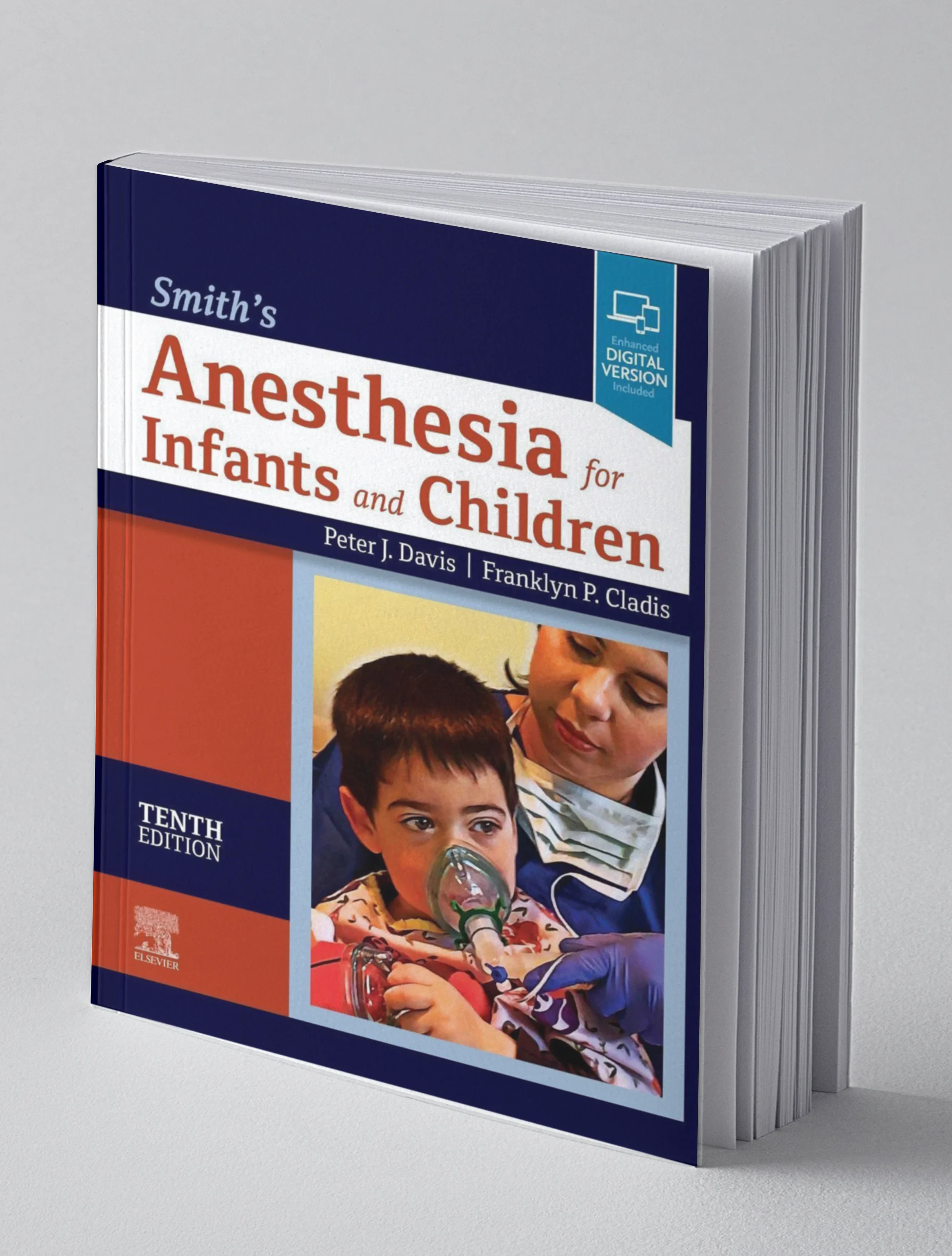 Coperta cărții "Smith's Anesthesia for Infants and Children" de Peter J. Davis MD, Franklyn P. Cladis MD (