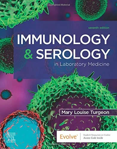 Coperta cărții "Immunology &amp; Serology in Laboratory Medicine" de Mary Louise Turgeon EdD MLS(ASCP)CM