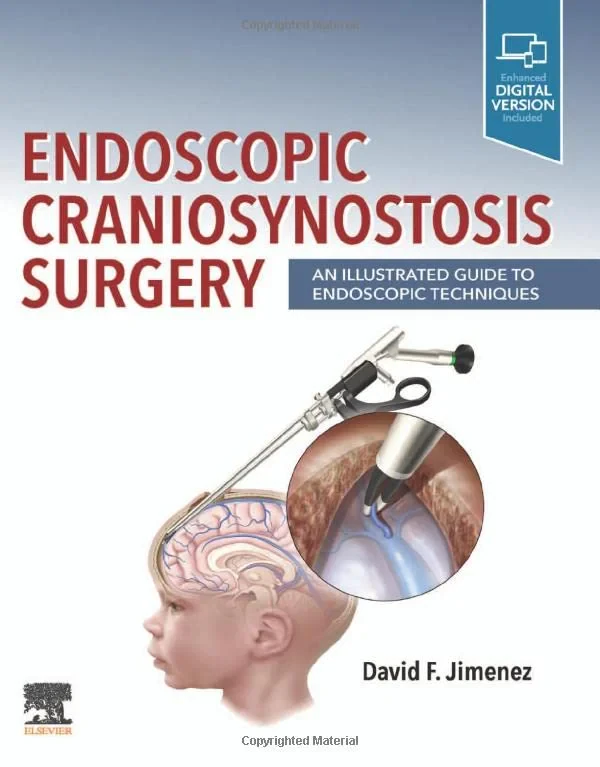 Coperta cărții "Endoscopic Craniosynostosis Surgery" de David F. Jimenez