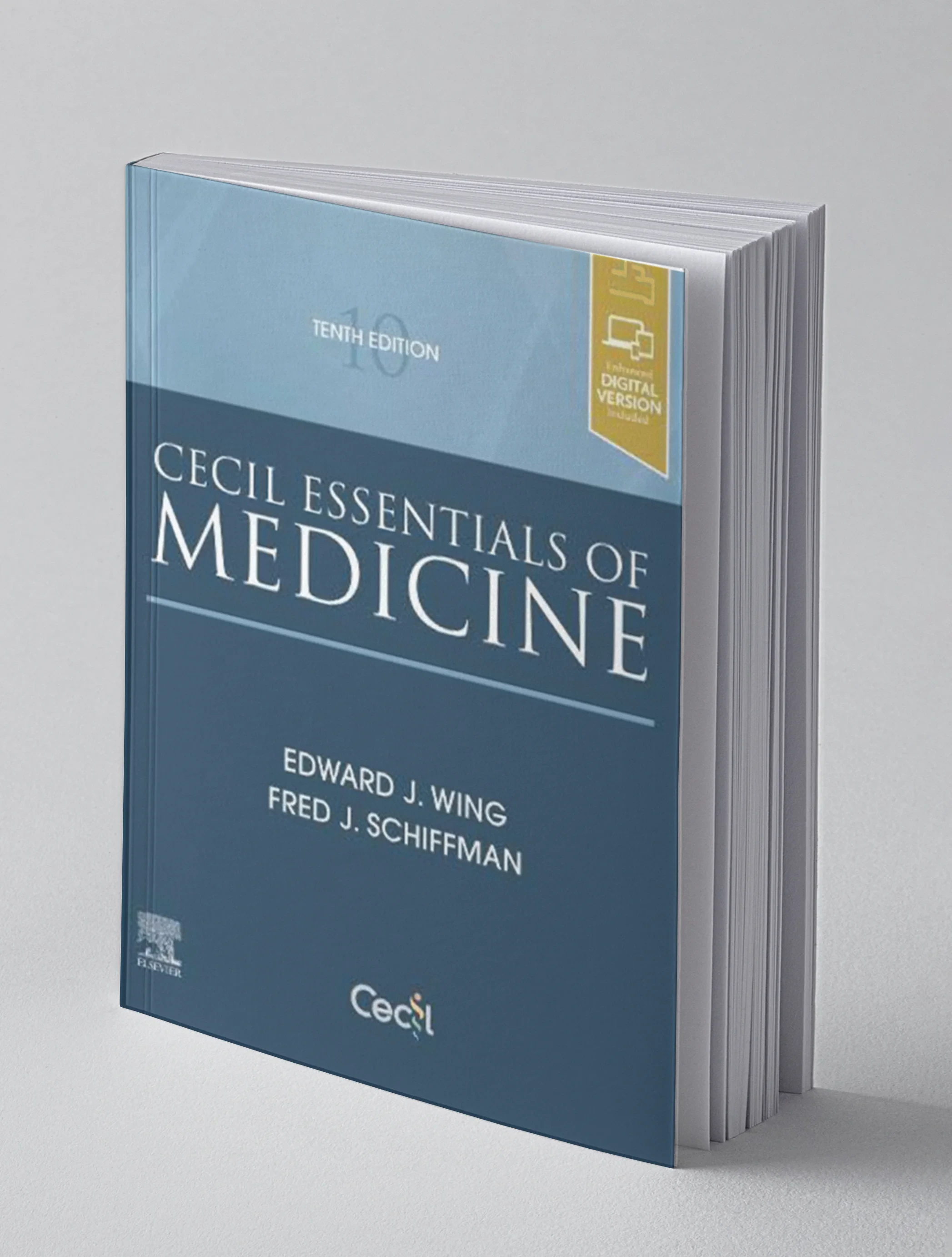 Coperta cărții "Cecil Essentials of Medicine " de Edward J. Wing MD FACP FIDSA, Fred J. Schiffman MD MACP