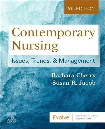 Coperta cărții "Contemporary Nursing" de Barbara Cherry, Susan R. Jacob