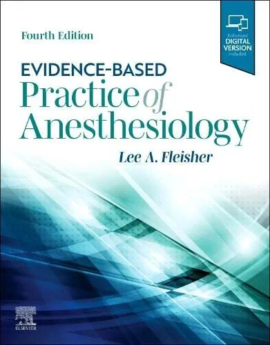 Coperta cărții "Evidence-Based Practice of Anesthesiology" de Fleisher