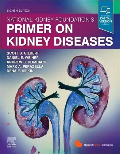 Coperta cărții "National Kidney Foundation Primer on Kidney Diseases" de Scott Gilbert), Daniel E. Weiner MD MS, NKF