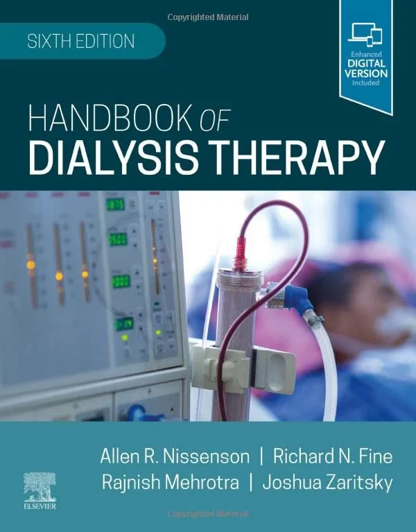 Coperta cărții "Handbook of Dialysis Therapy" de Allen R. Nissenson, Richard N. Fine, Rajnish Mehrotra, Joshua Zaritsky