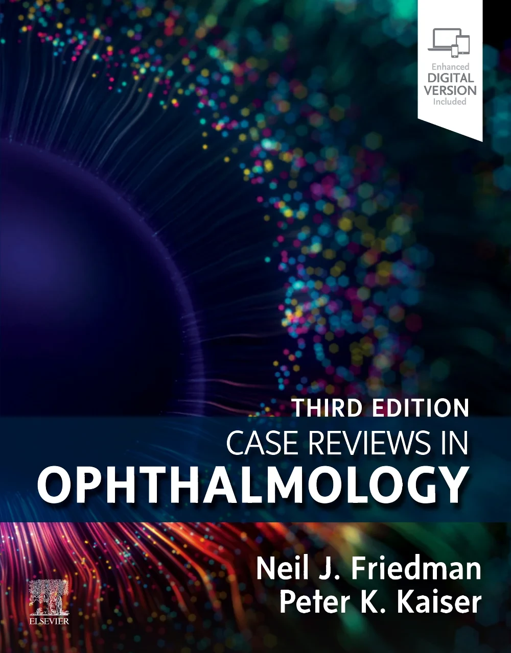 Coperta cărții "Case Reviews in Ophthalmology" de Friedman &amp; Kaiser