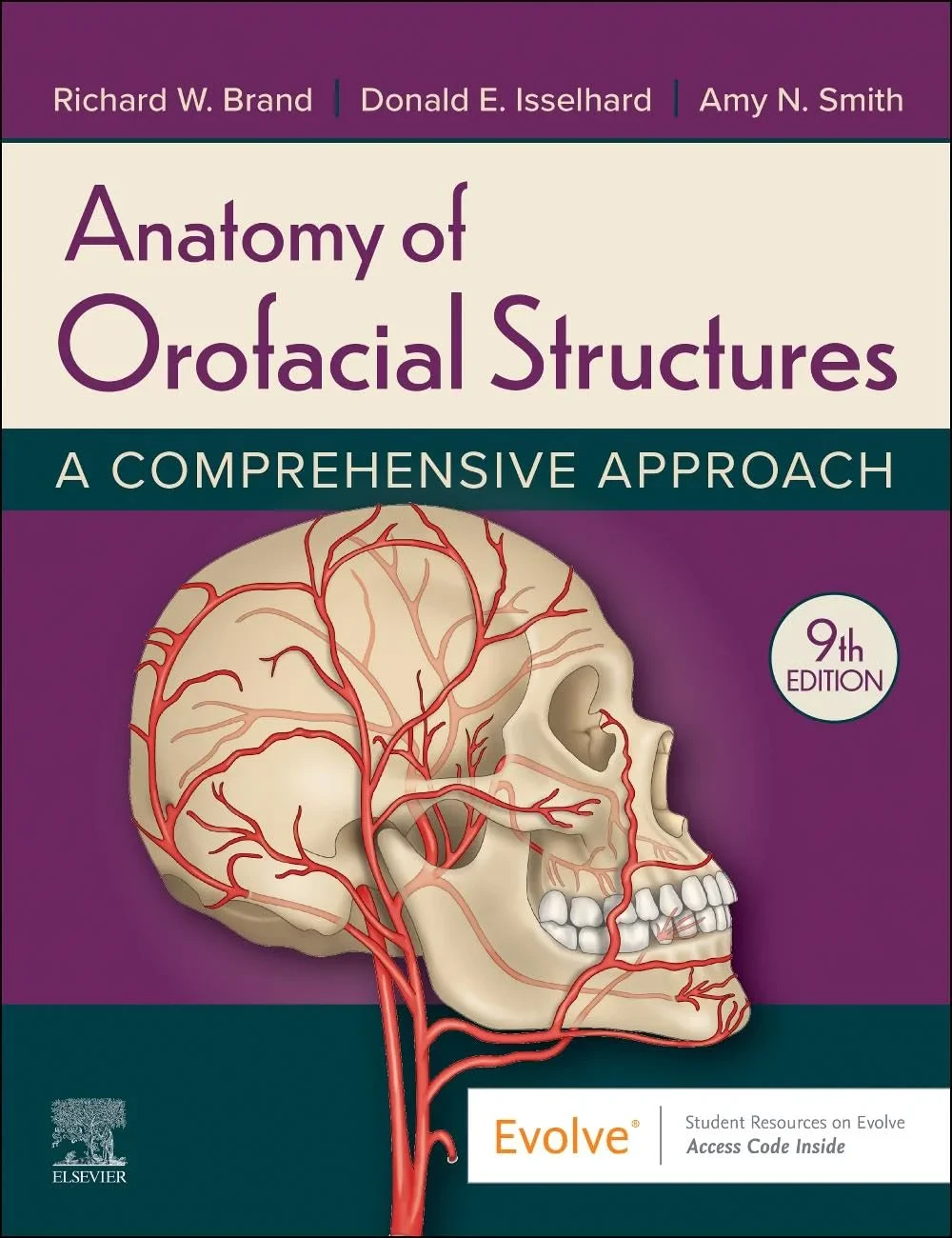 Coperta cărții "Anatomy of Orofacial Structures: A Comprehensive Approach" de Richard W. Brand, Donald E Isselhard, Amy Smith