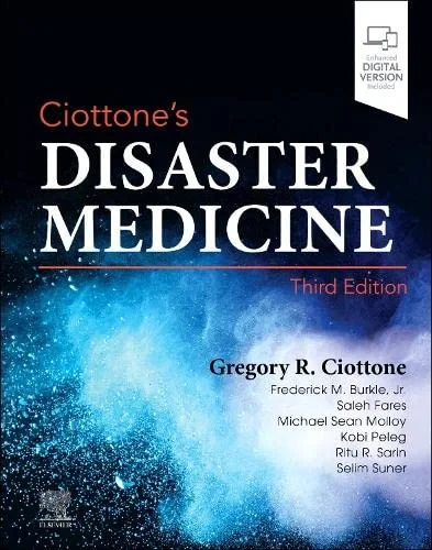Coperta cărții "Ciottone's Disaster Medicine" de Gregory R. Ciottone