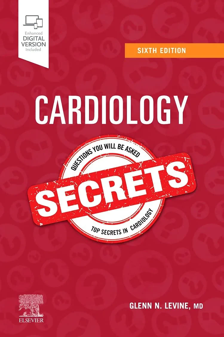 Coperta cărții "Cardiology Secrets" de Glenn N. Levine MD FACC FAHA