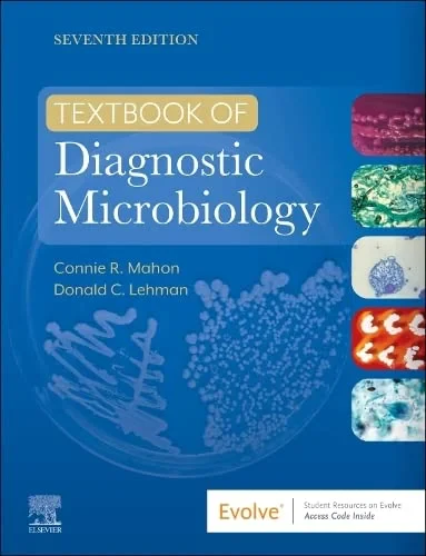 Coperta cărții "Textbook of Diagnostic Microbiology " de Connie R. Mahon, Donald C. Lehman