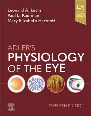 Coperta cărții "Adler’s Physiology of the Eye, 12th Edition" de Paul L. Kaufman, Mary Elizabeth Hartnett, Leonard A Levin