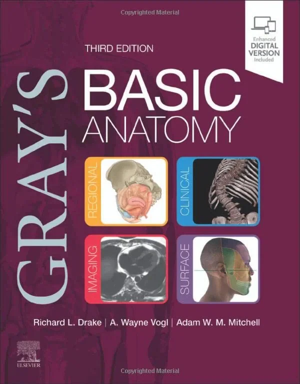 Coperta cărții "Gray’s Basic Anatomy" de Richard L. Drake, A. Wayne Vogl, Adam W. M. Mitchell