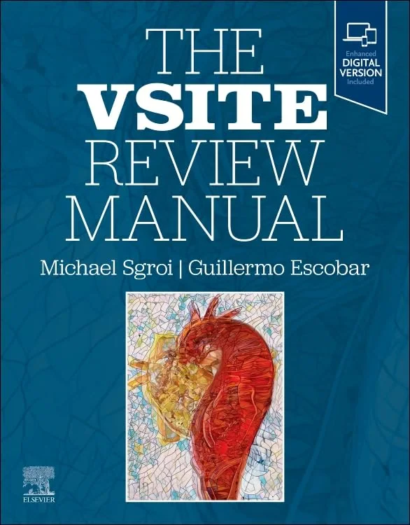 Coperta cărții "The VSITE Review Manual" de Michael D. Sgroi, Guillermo A. Escobar