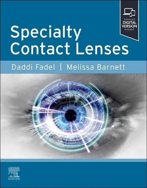 Coperta cărții "Specialty Contact Lenses 1st Edition" de Daddi Fadel, Melissa Barnett