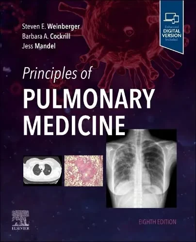 Coperta cărții "Principles of Pulmonary Medicine" de Steven E. Weinberger, Barbara A. Cockrill, Jess Mandel
