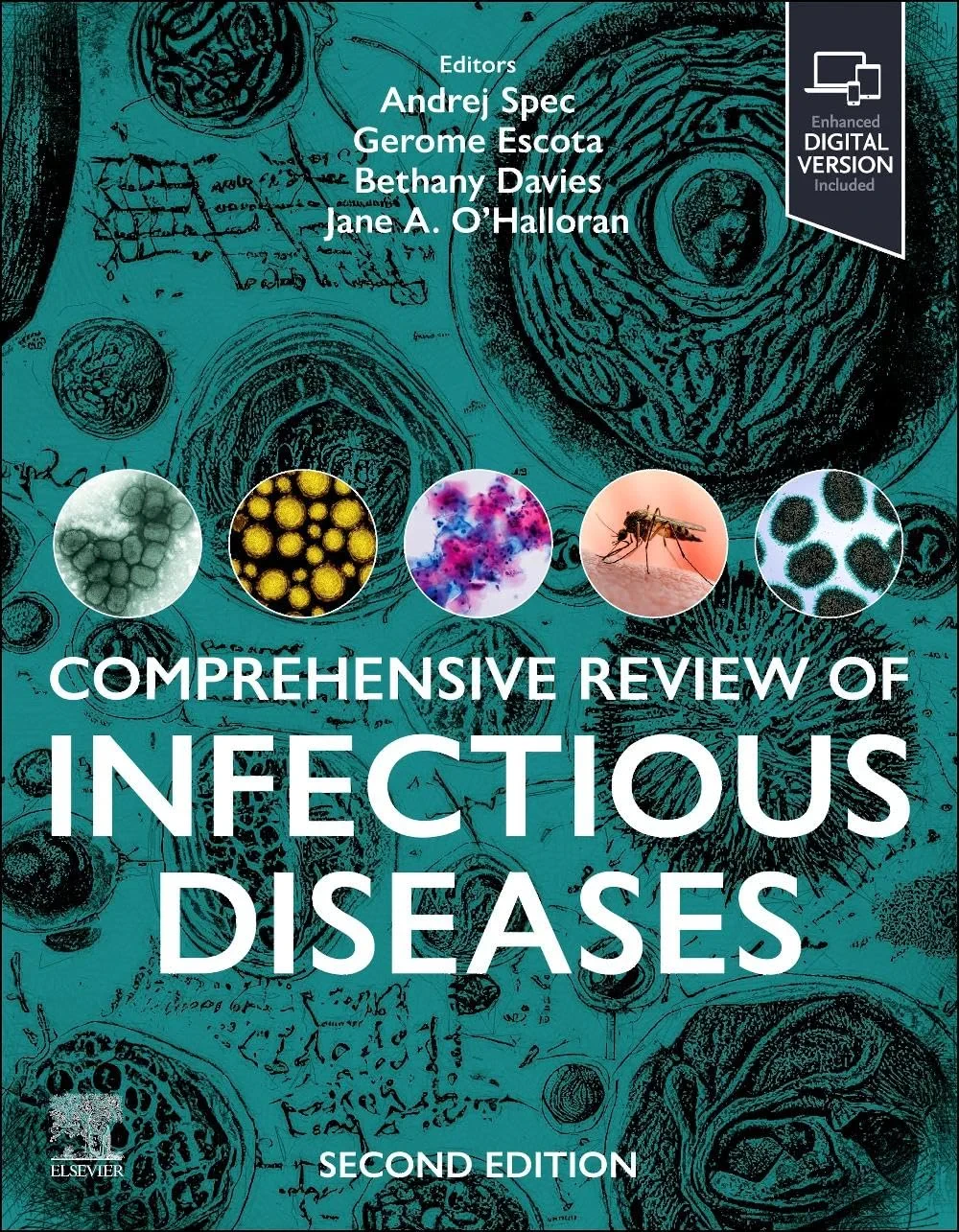 Coperta cărții "Comprehensive Review of Infectious Diseases 2nd Edition" de Andrej Spec, Gerome Escota, Bethany Davies, Jane O'Halloran