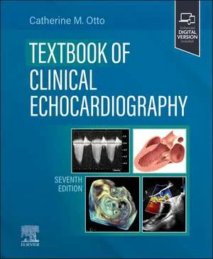 Coperta cărții "Textbook of Clinical Echocardiography" de Catherine M. Otto